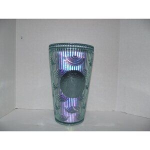 Starbucks 16 Oz Iridescent Tumbler With Lid - Mermaid Vibes for Your Everyday Hy